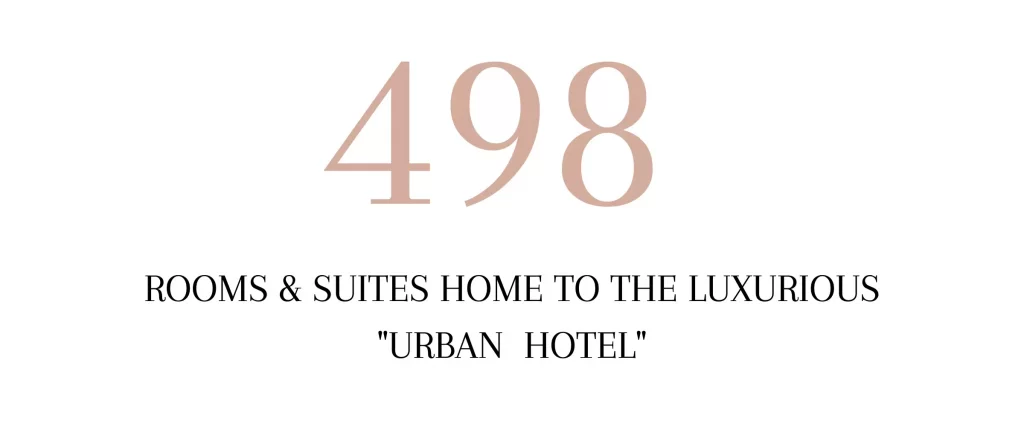 ONE ZA'ABEEL 498 Rooms & Suites Home to the Luxurious "Urban Hotel"