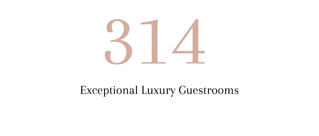ONE ZA'ABEEL 314 Exceptional Luxury Guestrooms