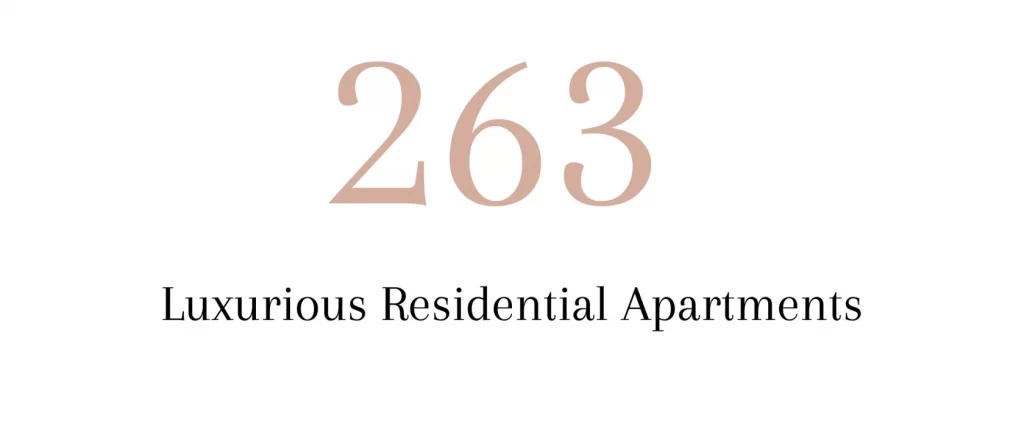 ONE ZA'ABEEL 263 Luxurious Residential Apartments