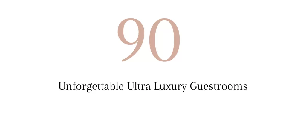 ONE ZA'ABEEL 90 Unforgettable Ultra Luxury Guestrooms
